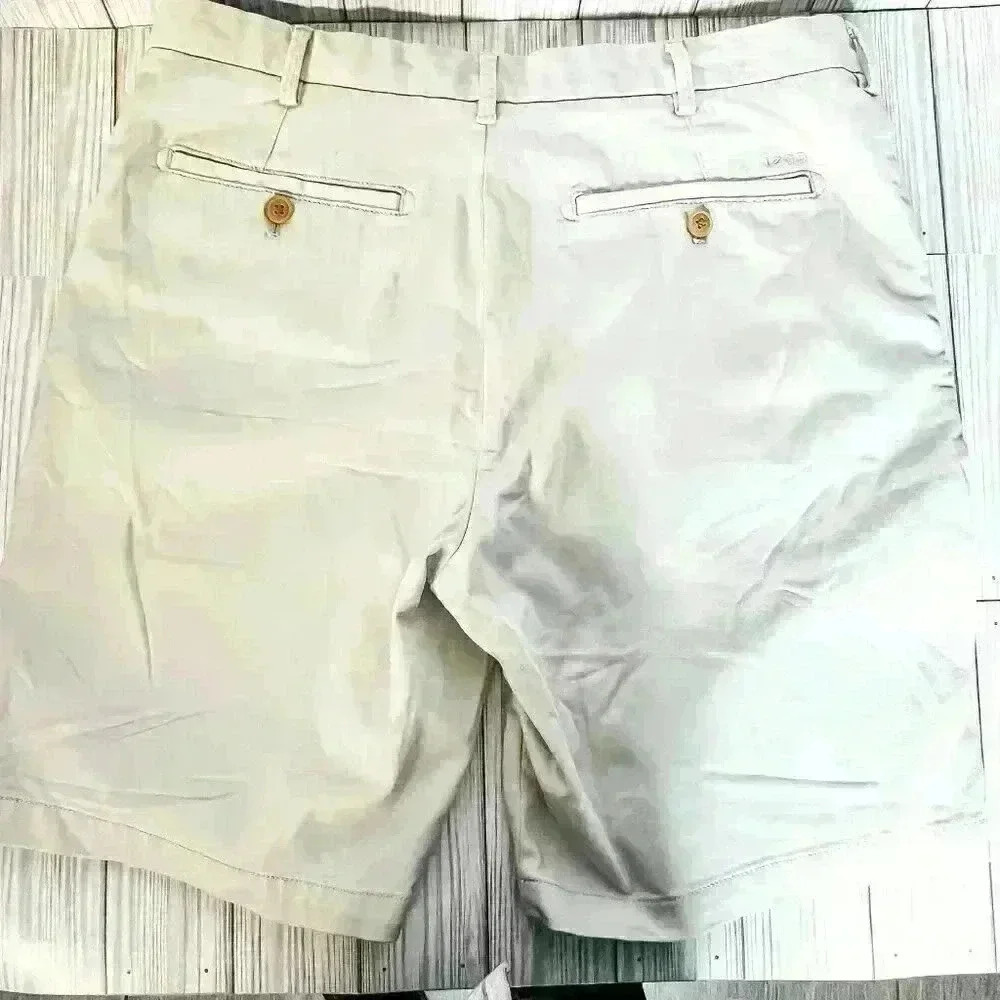 IZOD size 32 cream color golf shorts mens - Picture 7 of 14